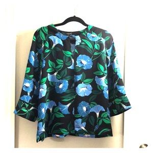 Ann Taylor Printed blouse top